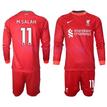 Barn Fotballdrakter Liverpool M.Salah 11 Hjemme 2021-22 Langermet